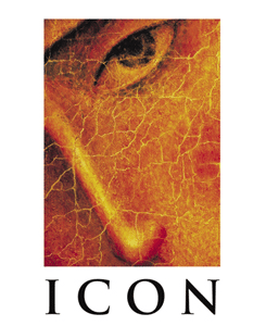 Icon production's gorgeous logo. An eye and a nose of an old Egyptian.