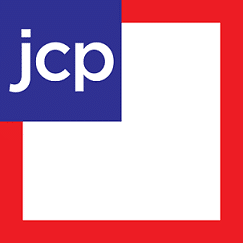 JCP is a logo that is easily recognized. 