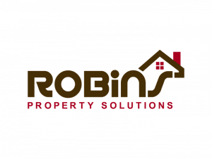 Robins Property solutions is a simple red and brow logo which shows a house as an S. Logos changes over time