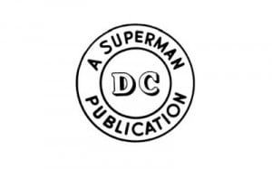 The arrival of Superman changes DC comics logo. The word Superman was added to the circle.