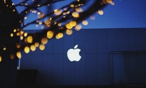 Apple logo. The brain and the logo has a special relationship. This is just a simple apple with a bite in. Incredibly memorable. 