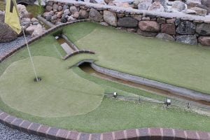 Mini golf is a popular leisure business and very easy to brand with a good picture
