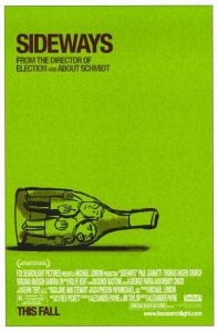 sideways famous green movie poster