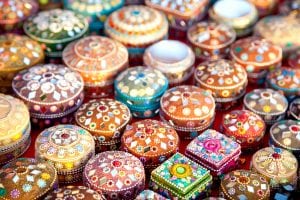 A tray full of Indian jewellery boxes. Starting your own craft business is so rewarding because you will do what you are passionate about.