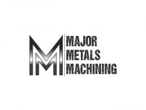 Branding for the manufacturing industry with a good logo is essential. This one TLC created in steel letters for Major Metals Machining