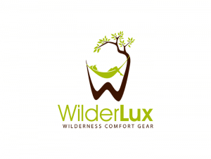 WilderLux is a brand that specializes in comfort gear in the fashion industry. A man or woman relaxing in a tree