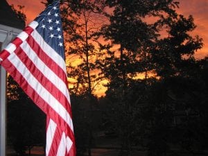 Branding for the military needs to use patriotism like this US flag 