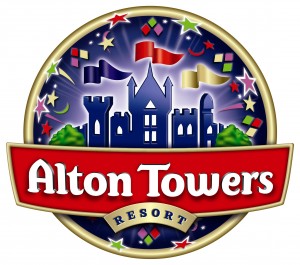 Fun loving Alton Towers logo design. You can immediately see that this is an entertainment place. An amusement park. 