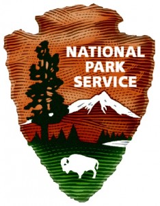 Nature design for the National Park Service. The shape is good and the colors are very natural, making this a great logo.