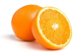 Orange logo design can be made with oranges to show a different shade of the color