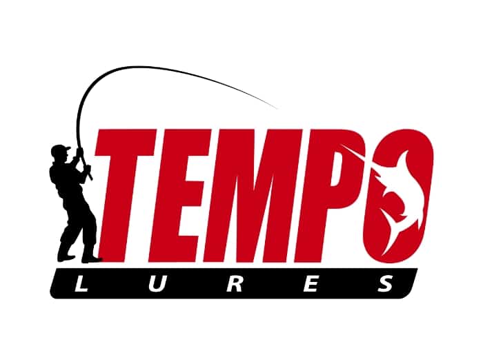 Clever logos like this one from Tempo Lures are just unbelievable and requires smart logo designers to imagine. 