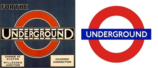 Underground tube logo. Everybody uses it and knows the symbol.