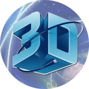 3D logo design that really shows just what a fantastic style it is.