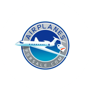 Air planes for sales is another blue logo design with a memorable size tag at the tail. Airline logos can also be fun
