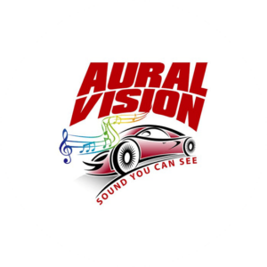 Aural Vision uses a fat font to make the car logo design very visible anywhere. Make sure your brand stands out in the crowd.