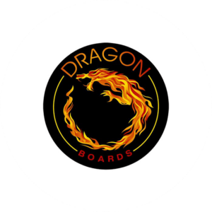 The beautiful dragon logo in fire and black makes a really clever logo design. Who would not want to go in?