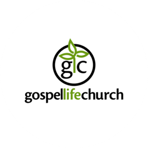 Circular church logo design for a church called gospel life church
