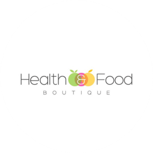 Health Food Boutique is a simple logo design which gives a sophisticated impression. The apples and ornages in the middle of the word gives the logo a nice feel.