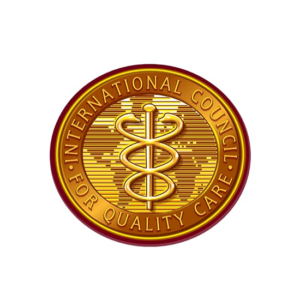 International council's logo design for quality care for superior care.