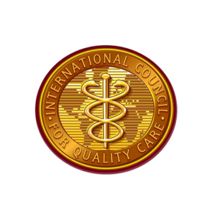 International council's logo design for quality care for superior care.