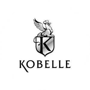 One of the many creative logos made for happy customers. Here it's a business called Kobelle. The royal lion gives it a trustworthy look.