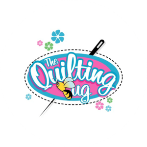I lobe this quilting logo design made like a quilting patch.
