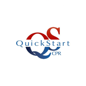 Quick Start CPR is one of the greatest first responder logo designs that we have made. Simple but clever.
