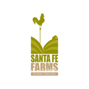 Santa Fee Farms is a tall logo however it is effective