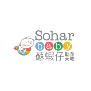 Sohar Baby mixes the languages up to create a clear foreign text logo design