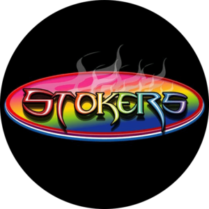 Three dimensional logos called Stokers. All the colors are allowed here.