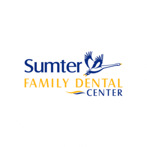 A dental logo design does have to give the impression of being worth the visit. Sumter Family Dental Center gives a nice sober blue and yellow impression