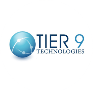 Tier 9 Technology settled for a high-tech logo design that is simple and clean