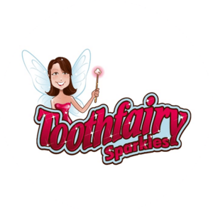 Caricature logo designs can be fun and so sweet looking like this Toothfairy