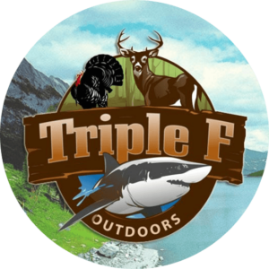 Triple F Outdoors logo design, full of nature. You could sell something like this in our white label logo design resellers program