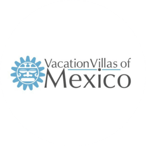 Vacation Villas of Mexico offers really nice leisure logo design for their company. A sun face in light blue and a simple great font.