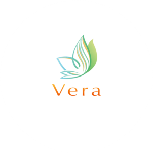 Vera is a simple well balanced wedding logo in the shape of a few leaves.