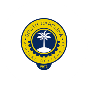South Carolina Virtual College shows a palm tree. It is not unusual for school logos to show geographic associations