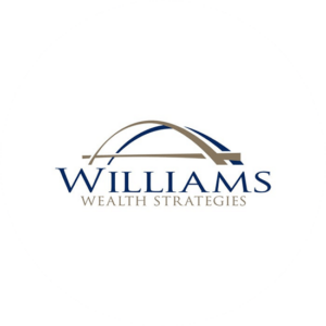 Williams Wealth Strategies is another finance logo design that uses simple font and image