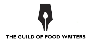 Negative white space edgy logo design. The Guild of Good Writing.