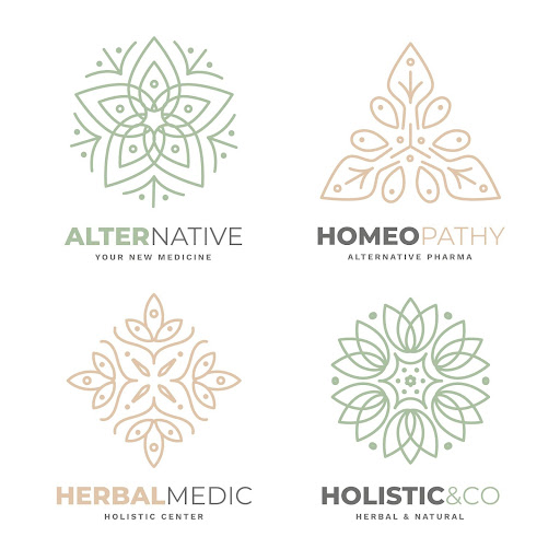 Healing symbols in smooth colors
