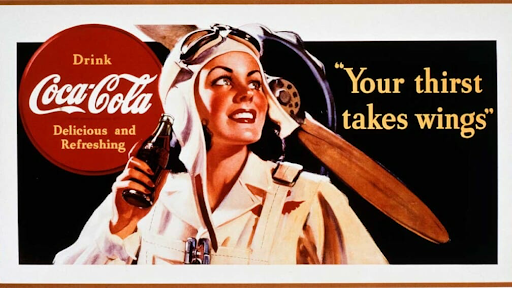 Coca Cola's retro look. Retro marketing ad campaigns