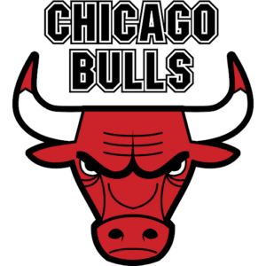 Chicago Bulls. Powerful angry looking bulls head
