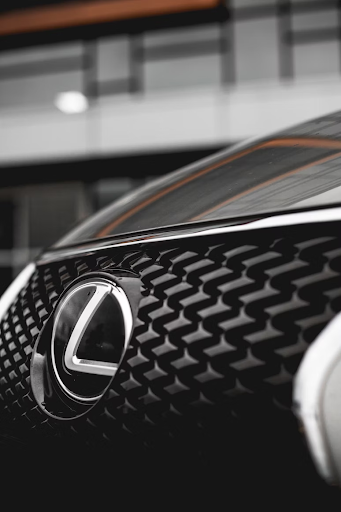 Lexus monochrome logo is easy to spot and everybody know it. Memorable yet simple.