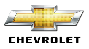 Chevrolet famous graphic design and icon in the shape of a cross
