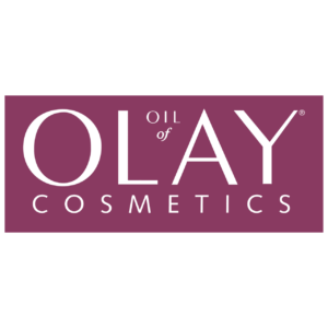 Olay cosmetic's purple design. Can be seen on all sorts of merchandise