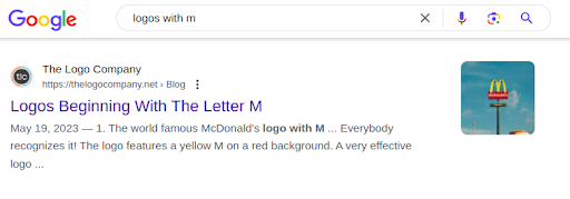 A blog article appears on Google and signals authority to consumers.