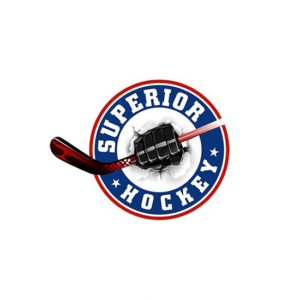 Round logo design ideas for a hockey logo. Superior Hockey