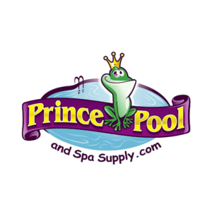 Cute logo design idea. Price Pool. A cute looking frog smiling in the middle of the logo.