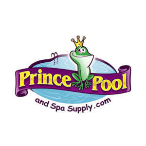 Cute logo design idea. Price Pool. A cute looking frog smiling in the middle of the logo.